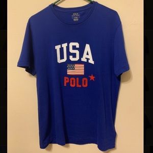 Ralph Lauren blue shirt